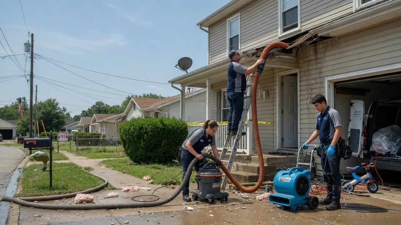 Water Damage Restoration in Shirley, IL near me